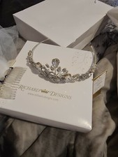 Wedding tiara richard designs