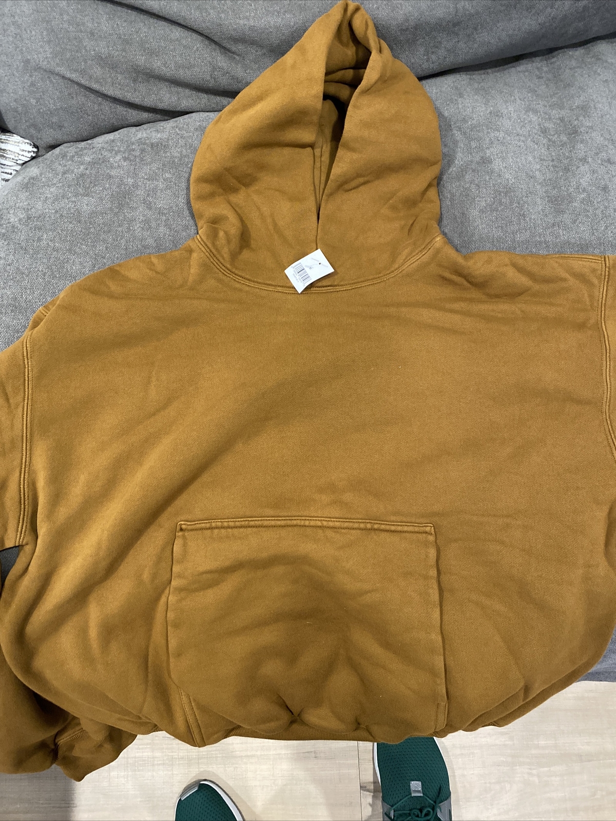 New w/ Tags YEEZY x GAP Hoodie Light Brown Size M | eBay