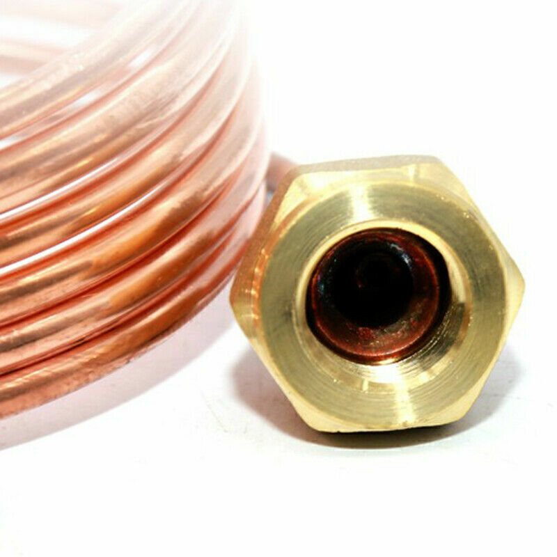 Copper Oil Line Kits for Mechanical Oil Gauge Oil Pressure Copper Pipe