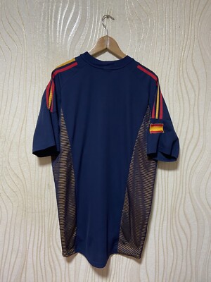 SPAIN 2002 2003 2004 AWAY FOOTBALL SHIRT SOCCER JERSEY ADIDAS sz