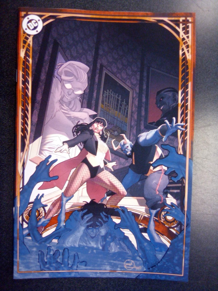 Zatanna #2 (Of 6) Cover D 1:25 Jamal Campbell Ghosts Virgin
