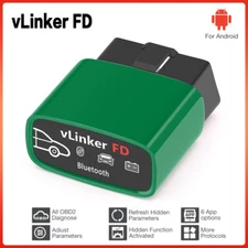 Vgate OBD2 Bluetooth Scanner vLinker FD Diagnostic FOR-Scan Adapter for Android