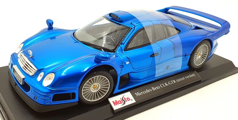 Maisto製 メルセデスベンツCLK-GTR DTS仕様1/18 中古品 Maisto 1/18 Scale Diecast 46629 - Mercedes-Benz CLK-GTR