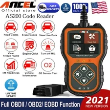 OBD2 Car Fault Code Reader Erase Engine Diagnostic Scanner Reset Tool Live Data