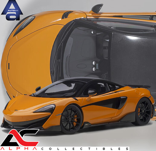 McLaren 600lt 1/18 オートアート Amazon.com: Auto Art Models McLaren 600LT Sicilian Yellow