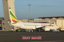 PHOTO  AEROPLANE BOEING 737-8HO(W) 'ET-AOA' ETHIOPIAN AIRLINES C/N 37936 L/N 345