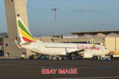 FOTO FLUGZEUG BOEING 737-8HO(W) 'ET-AOA' ETHIOPIAN AIRLINES C/N 37936 L/N 345