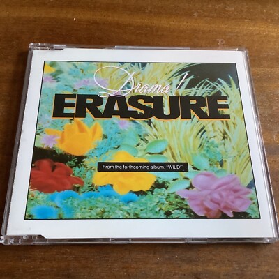 ERASURE DRAMA 3 ZOLL 3 TRACK CD SINGLE MIT ADAPTER NEUWERTIG. E1