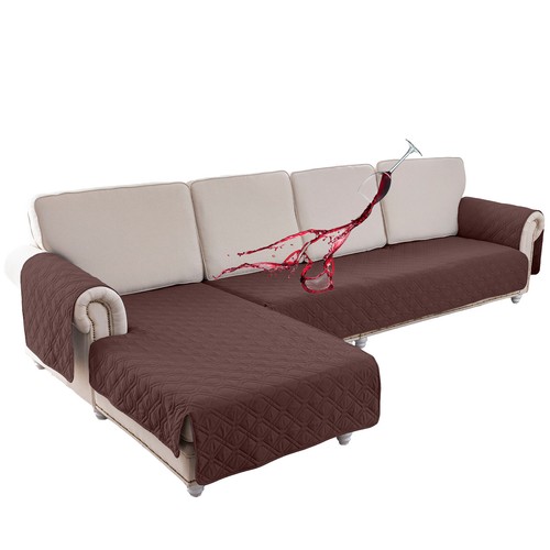 Couch Slipcover Waterproof L Shape Sofa Cover Sectional Couch Chaise Lounge - 第 39/66 張圖片