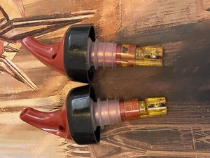 Measured Liquor Bottle Pourer-Auto Measuring 1 1/2 Ounce Two Pack