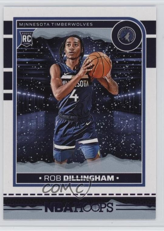 2024-25 Panini NBA Hoops Rookies Purple Winter Rob Dillingham #238 3g6