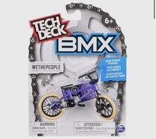 Tech Deck BMX Finger Bikes- Wethepeople (purple & Yellow)