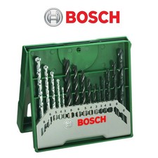 Bosch 15 Piece Mixed Mini X-Line Drills Set 2607019675 Universal