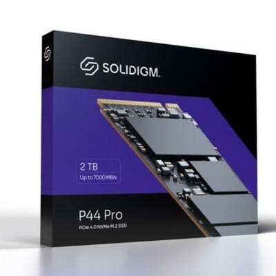 Intel Solidigm P44 Pro 2TB NVMe M.2 2280 PCIe Gen4x4 Gaming Internal SSD