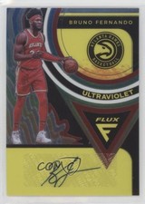 2020-21 Panini Flux Ultraviolet Signatures Bruno Fernando #UV-BRU Auto 3nn