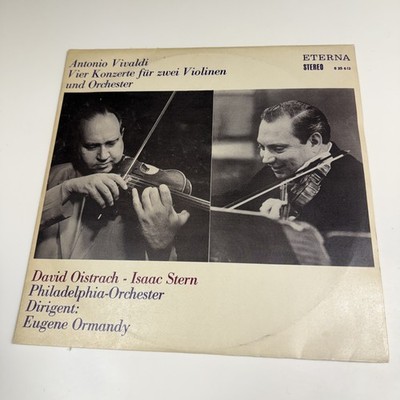 DAVID OISTRAKH - ISAAC STERN - ORMANDY Concerts For Two Violins VIVALDI  ETERNA