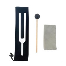 LeSage 528 Hz Tuning Fork with Reflex Hammer for Healing Chakra Set