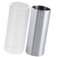  2 Pcs Guitar Slide Ring Bottle Neck Medium Slides for Acoustic Electric