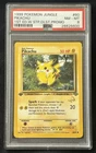 1999 Pokémon Pikachu 1st Edition W Stamped Duelist Promo Graded PSA 8