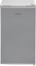 Willow Freestanding Under Counter Larder Fridge W48UFIS 90L Silver New