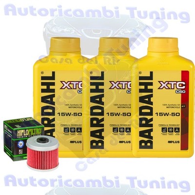 Service Bardahl Öl XTC 15W50 für Honda � Atv TRX500 Fpm Fourtrax 2008>2014