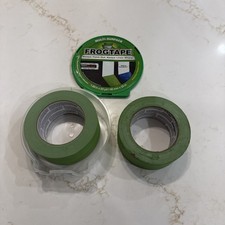 Shurtape Masking Tape,1 7/8" W,60 yd Green CF 120 48mm x 55m - Lot Of 2