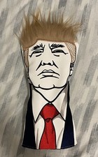 Donald Trump Miami Doral W/ Mullet  Hair Driver Headcover NEW With Tags RARE