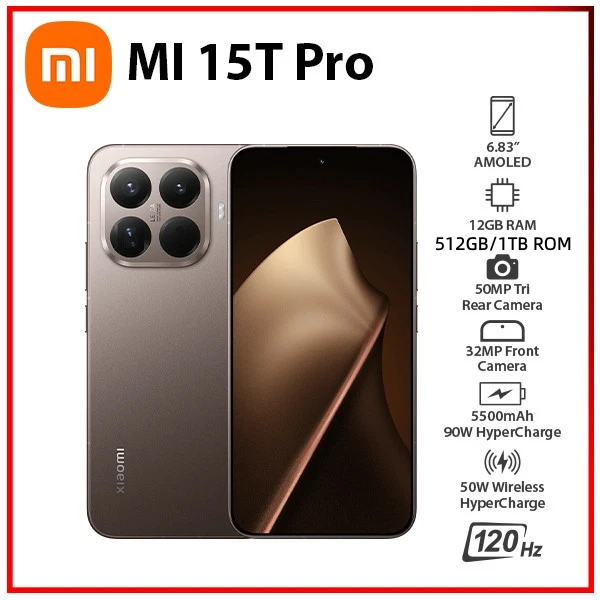 Xiaomi 15T Pro　512GB Global Version Xiaomi 15T Pro 6.83
