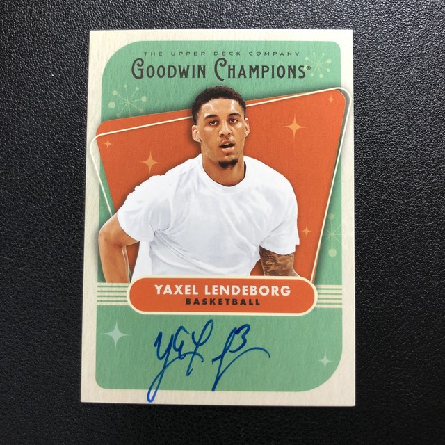 2026 Upper Deck Goodwin Champions On Card Auto Yaxel Lendeborg