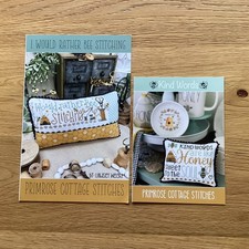 I Would Rather Bee  & Kind WordsX Stitch Charts By Primrose Cottage Stitches
