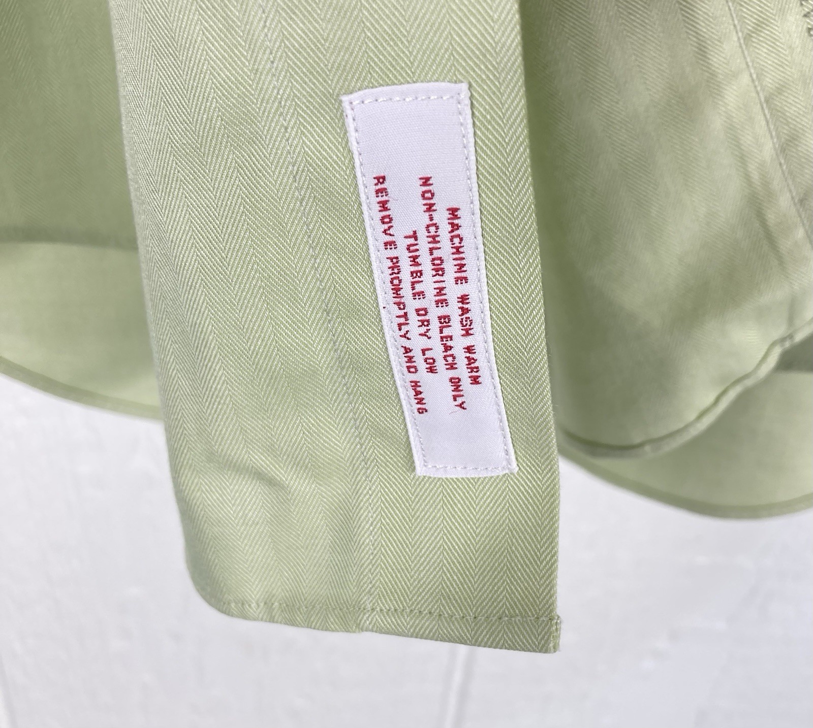 Brooks Brothers 346 Button Down Dress Shirt Non Iron Size 15 1/2 Off Green Color thumbnail 12