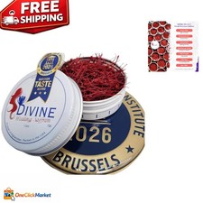 Golden Saffron Threads - Lab Tested, Pure Fresh from Afghanistan, 1g
