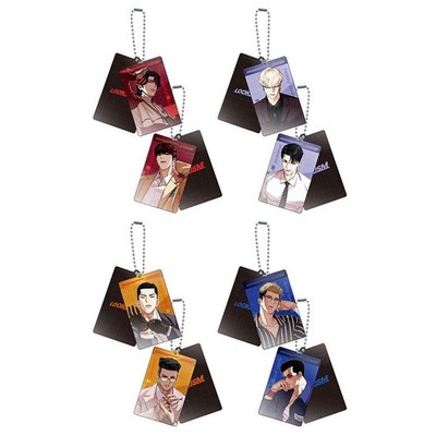 LOOKISM OFFICIAL MD GOODS DOUBLE ACRYLIC KEY RING [4 Type] Korea Naver Webtoon