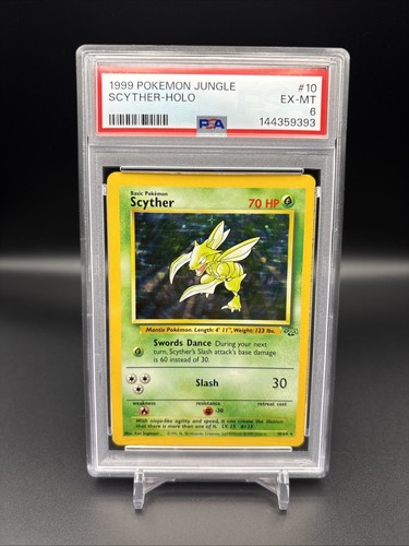 Scyther (Unlimited) graded PSA 6 for sale on eBay