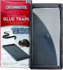 Rat Snake and Mouse Traps 6Pk Large Bulk Glue Rat Traps for Home Pre-Scented ...