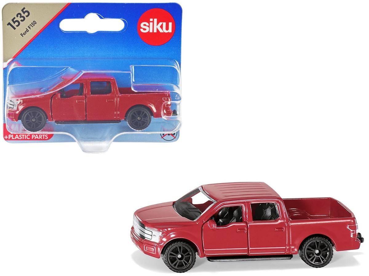 2023 Ford F-150 Red Diecast Model Pickup Truck by Siku, 1:50 Scale