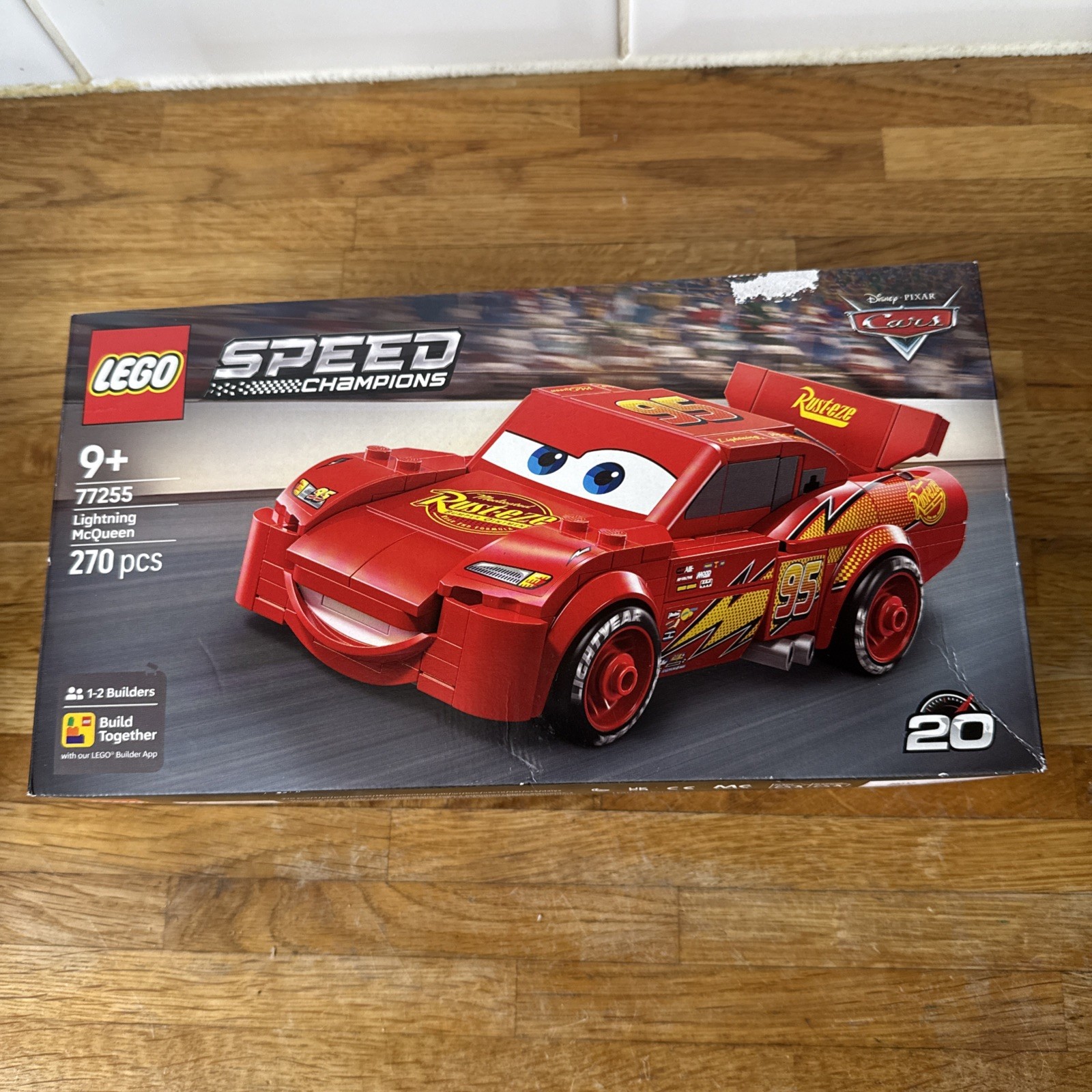 LEGO Speed Champions Lightning McQueen Race Car Toy - Collectible Multicolor - Image 4