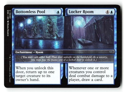 Bottomless Pool // Locker Room #43 (NM) (DSC) (Non-Foil) MTG Magic