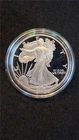 2004-W PROOF American Silver Eagle Dollar. ASE.  1oz .999 FINE SILVER   #MF-2165