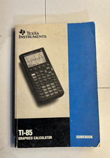 Texas Instruments TI-85 Graphing Calculator Guidebook Instruction Manual 1993