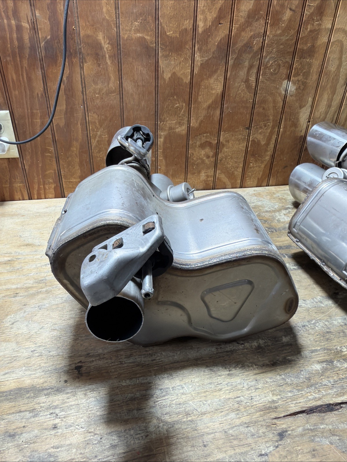14-17 Maserati Ghibli Rear Right & Left Exhaust Muffler Tip OEM