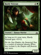 2018 Rivals of Ixalan Hardy Veteran Expansion/Common #132
