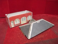 Vintage MARX GIRARD O Gauge Tin Plate Whistling Train Station parts