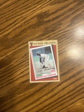 1987 Topps - Turn Back The Clock Rickey Henderson #311 1982 In Yellow