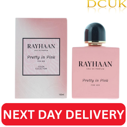 RAYHAAN Pretty In Pink Eau De Parfum 100ml For Women *BRAND NEW SEALED*