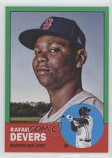 2022 Topps Archives 1963 Topps Design Green 67/125 Rafael Devers #50 0o5