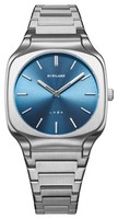 D1 Milano Quadratisches Karibisches (37 Mm) Blaues Zifferblatt Mit SQBJ07 Uhr