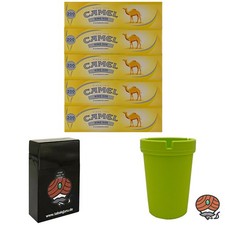 5 Pack Camel King Size Filterhülsen + Autoaschenbecher + Box