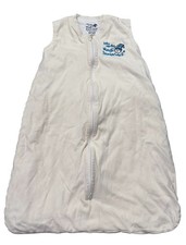 Baby Merlin's Magic Sleep Sack Neutral Yellow Knit Small 6-12 Months Full Zip