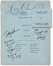 Jack Klugman Peter Falk KRAFT MYSTERY THEATRE NIGHT CRY Archive #153669